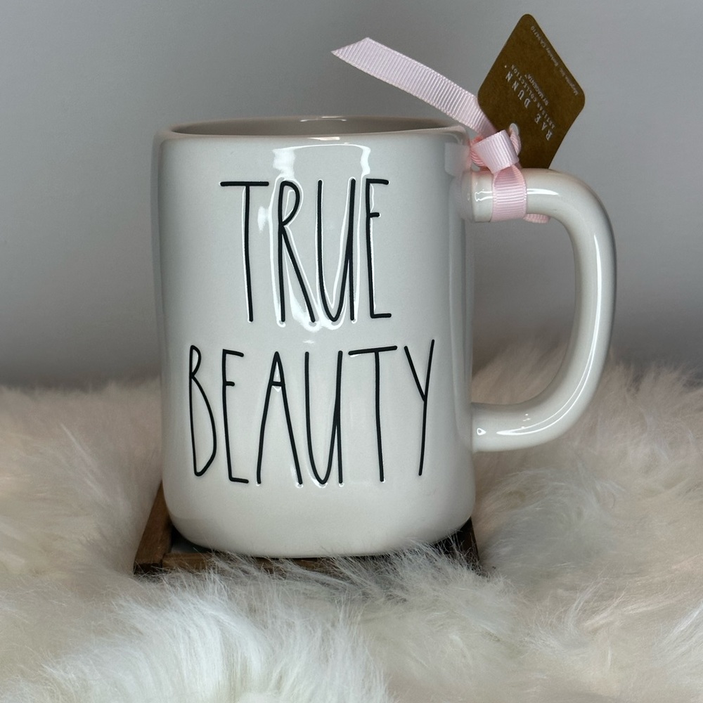 Rae Dunn Beauty and The Beast - True Beauty mug